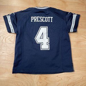 NFL NIKE Cowboys Prescott Jersey Youth LARGE